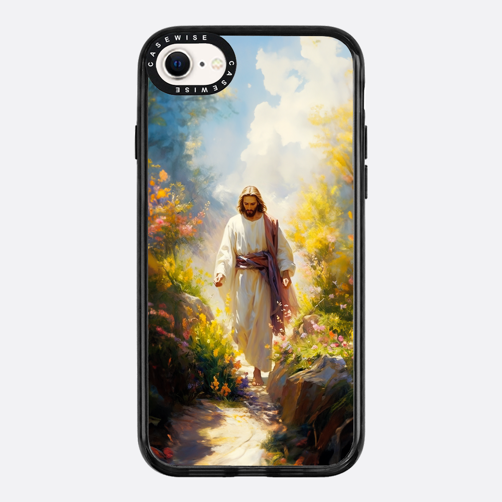 Glücklicher Jesus sonniger Tag - Hülle