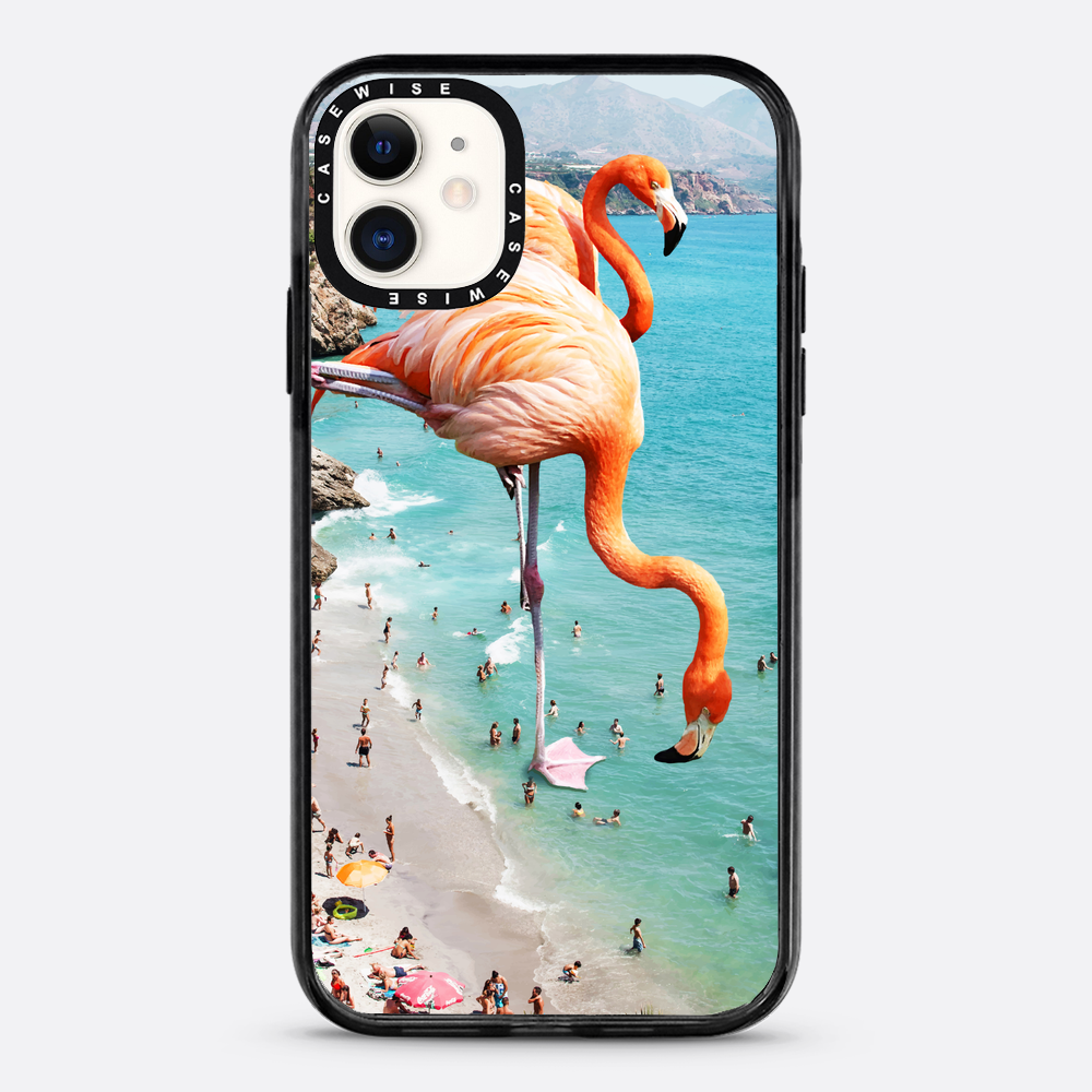Flamingos auf Th - Hülle