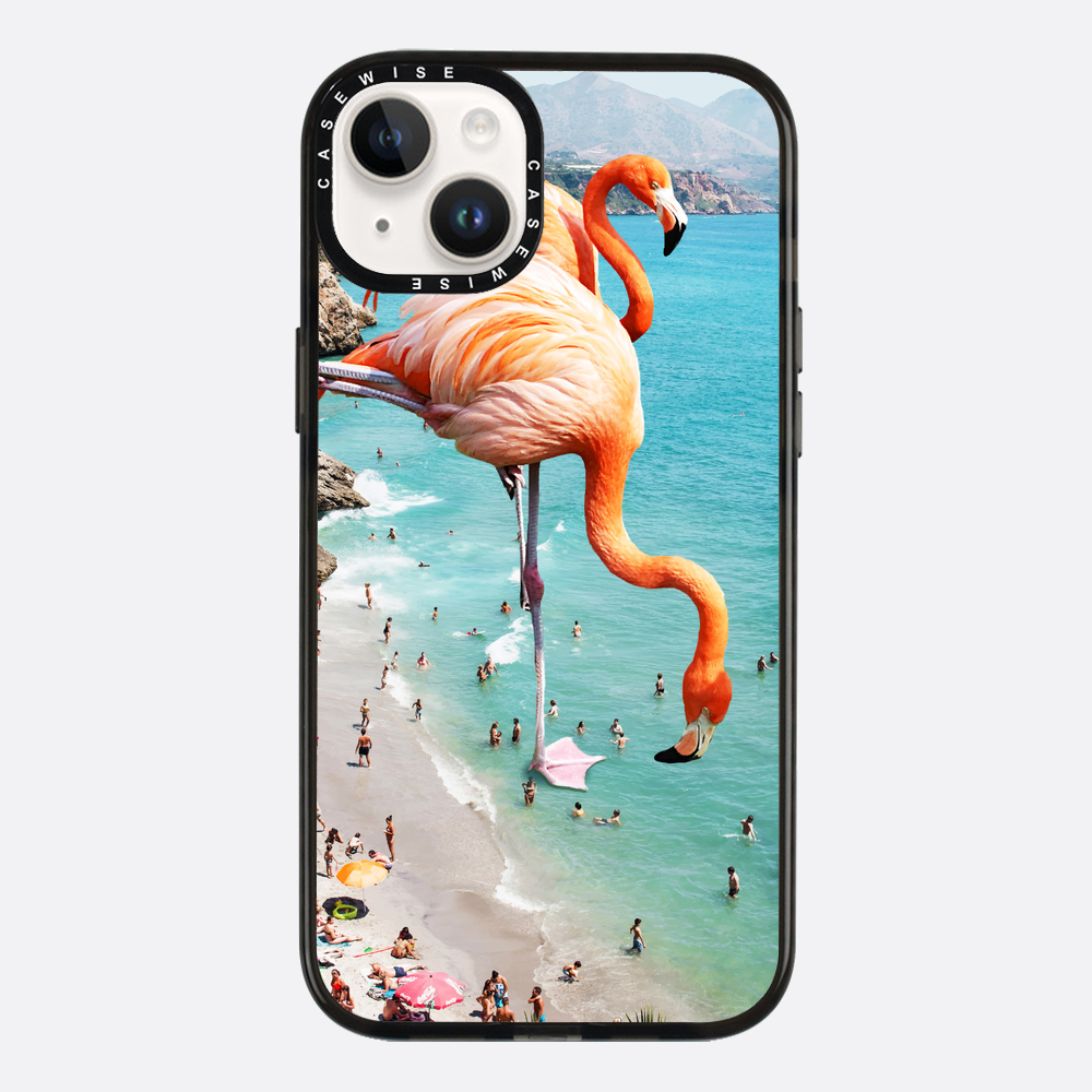 Flamingos auf Th - Hülle