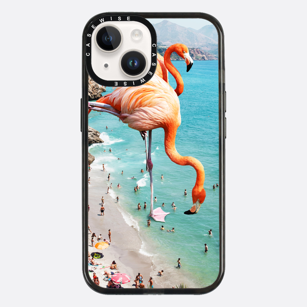 Flamingos auf Th - Hülle