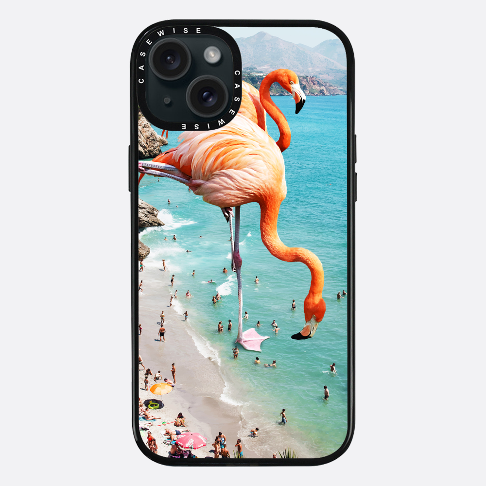 Flamingos auf Th - Hülle