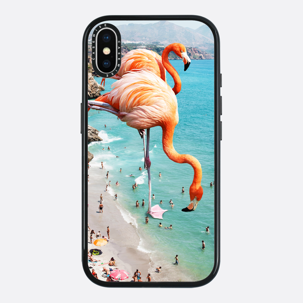 Flamingos auf Th - Hülle