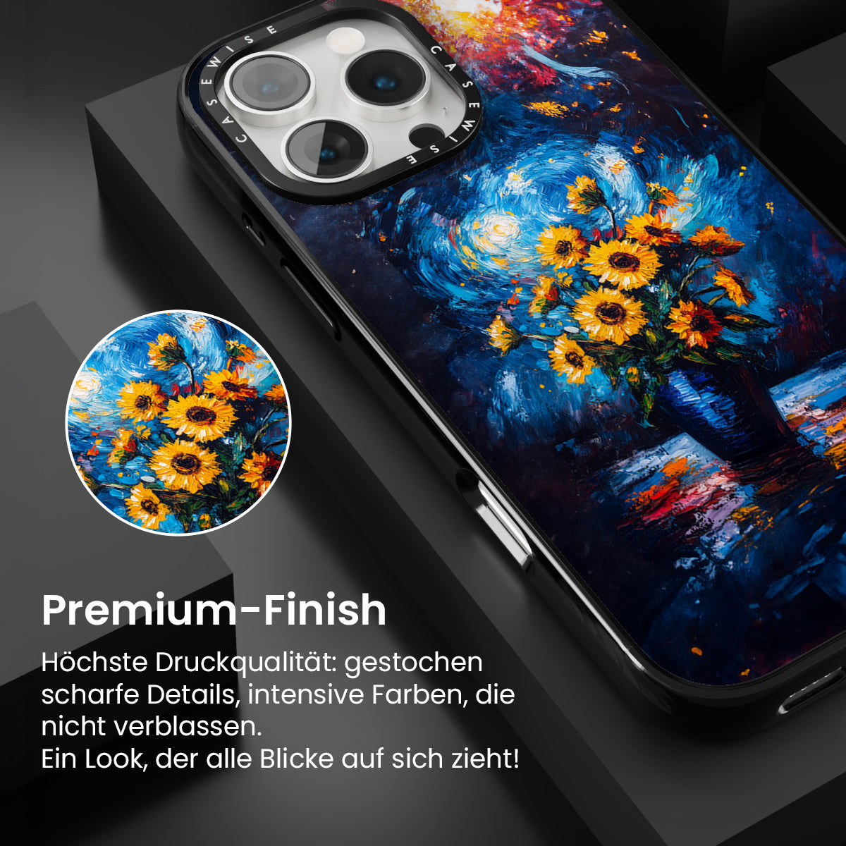 Sonnenblumentopf - Hülle