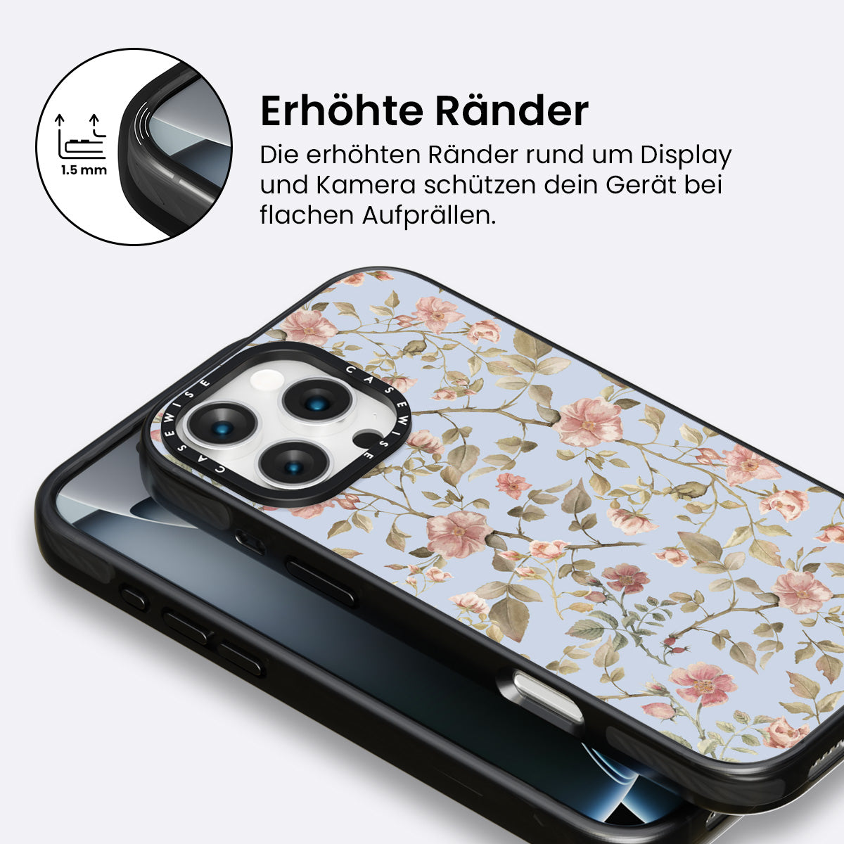 Rosengarten (blau) - Hülle