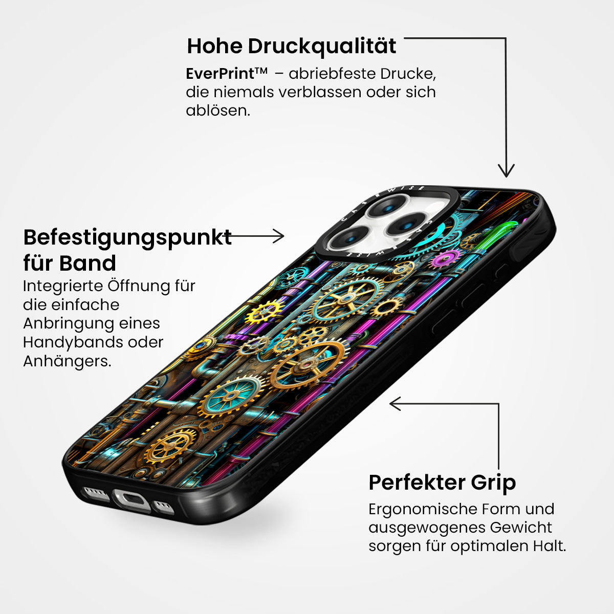 Technicolor -Uhr - Hülle
