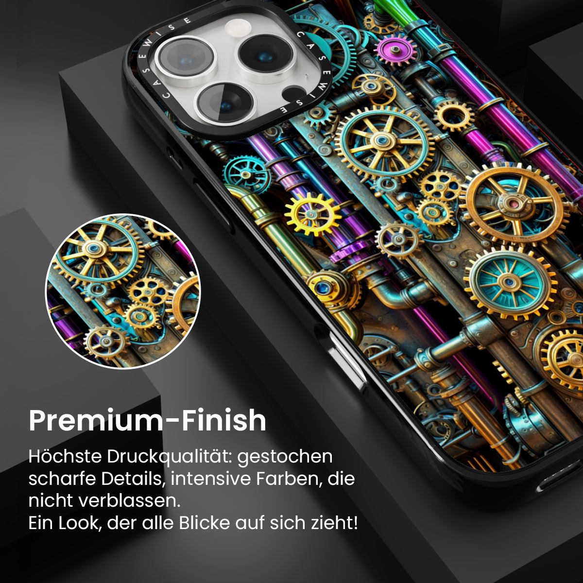 Technicolor -Uhr - Hülle