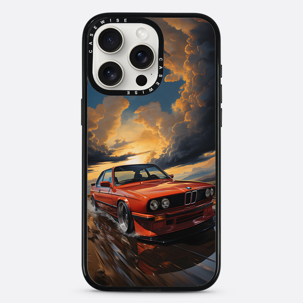 BMW M3 E30 Sonnenuntergangsmalerei - Hülle