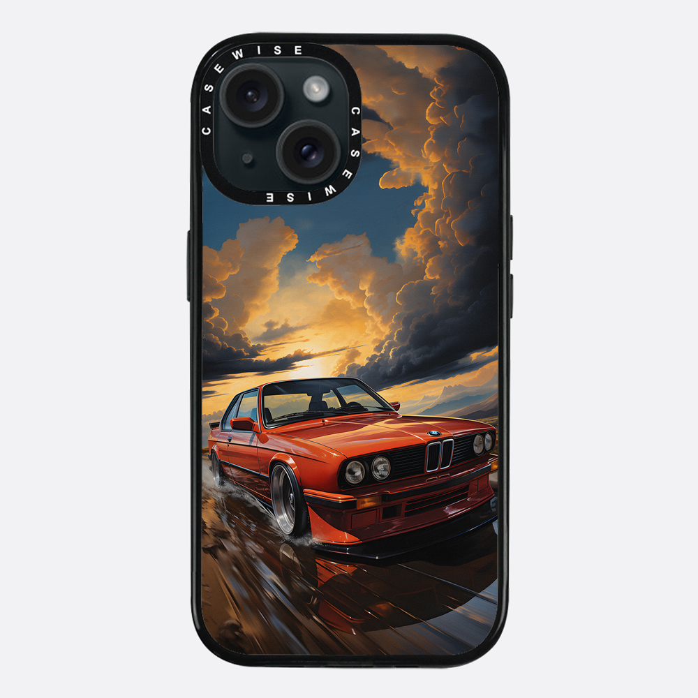 BMW M3 E30 Sonnenuntergangsmalerei - Hülle