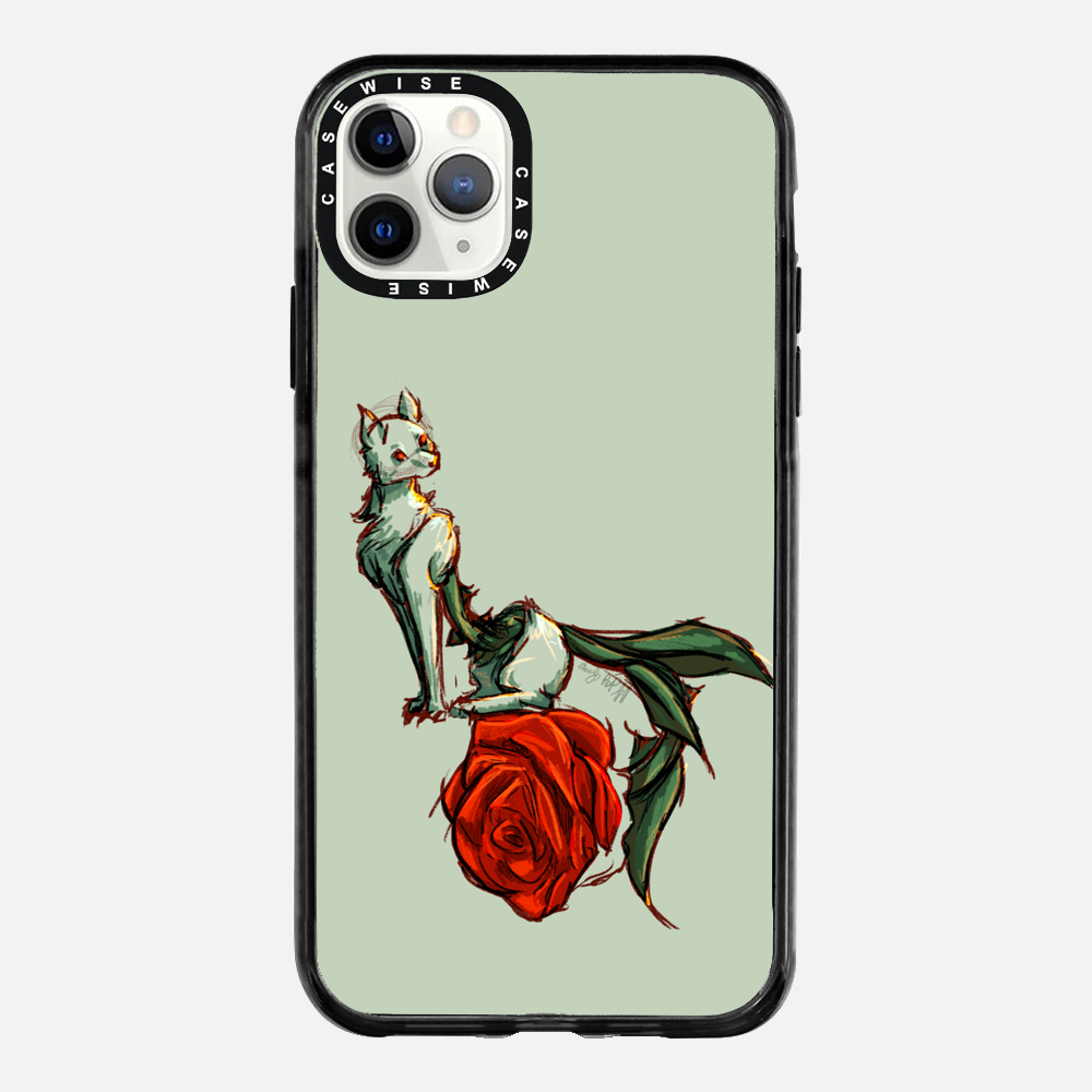 Neugierige Rose - Hülle