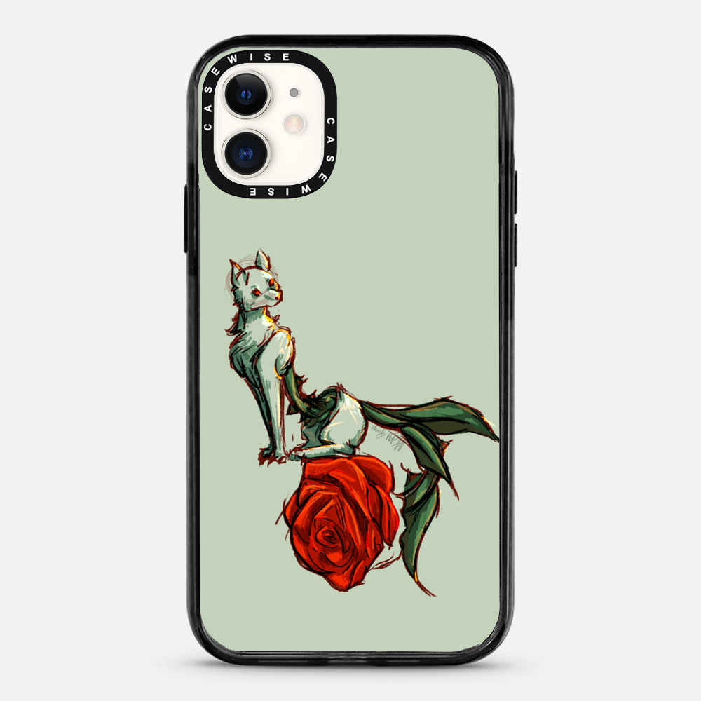 Neugierige Rose - Hülle