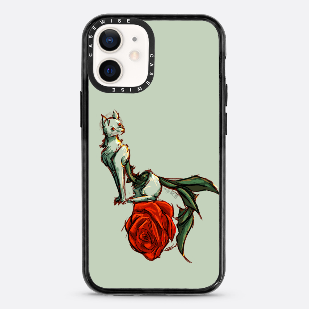Neugierige Rose - Hülle