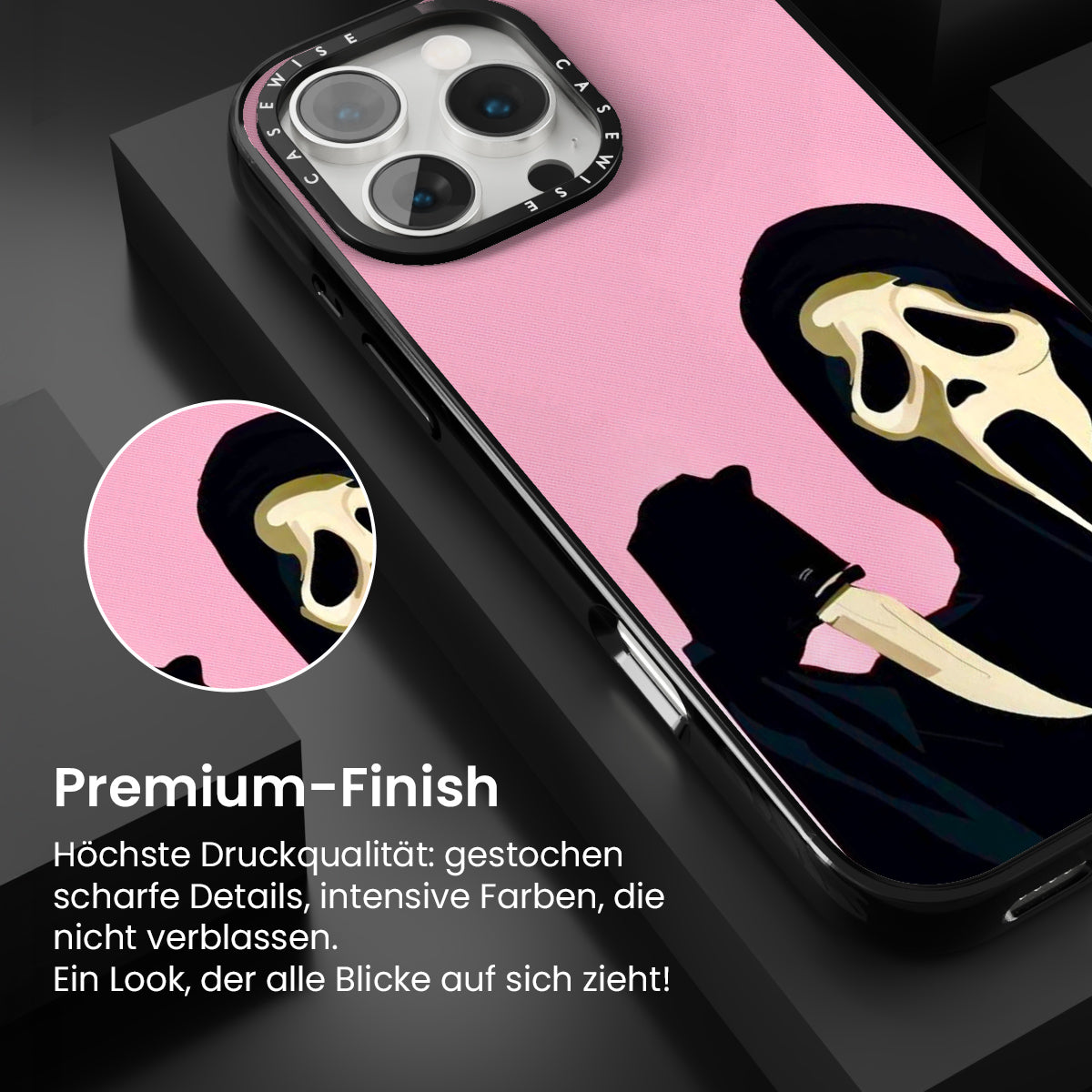 Schädelmasken -Schriftfusion - Hülle