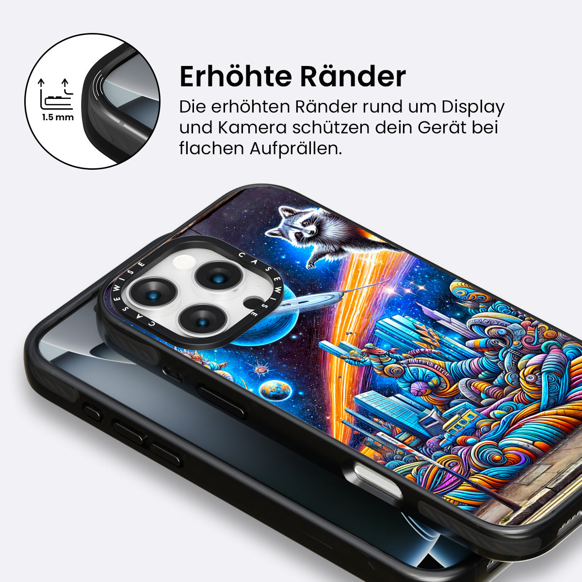 Eine Wache eines Raumwaschbärs - Hülle