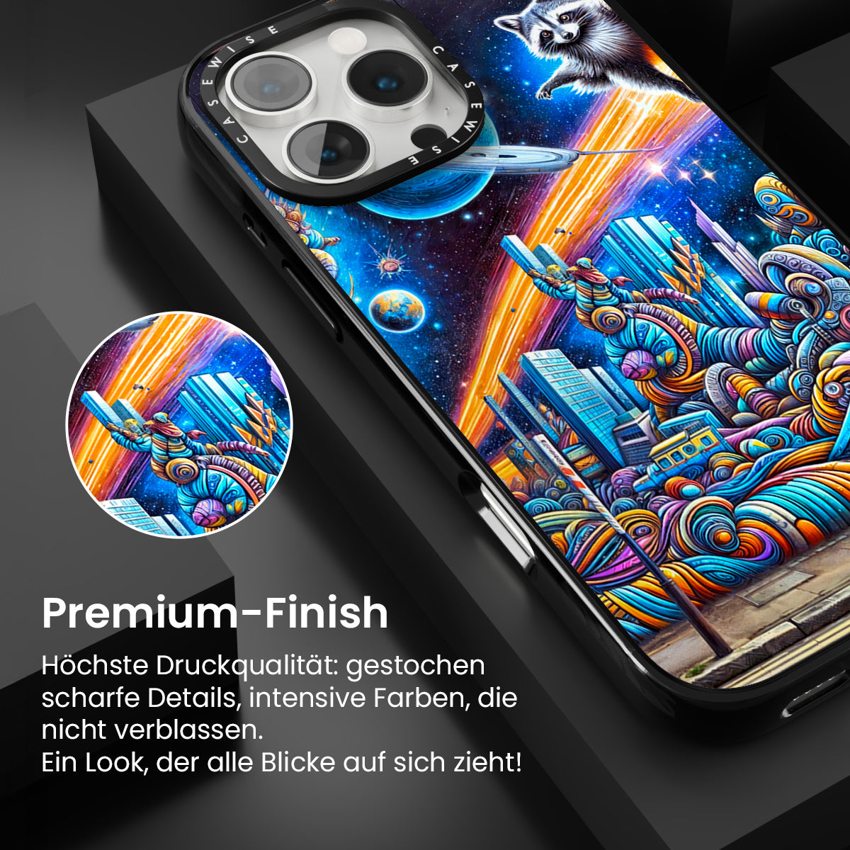 Eine Wache eines Raumwaschbärs - Hülle