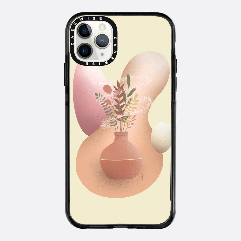 Vase mit Blumen - Hülle
