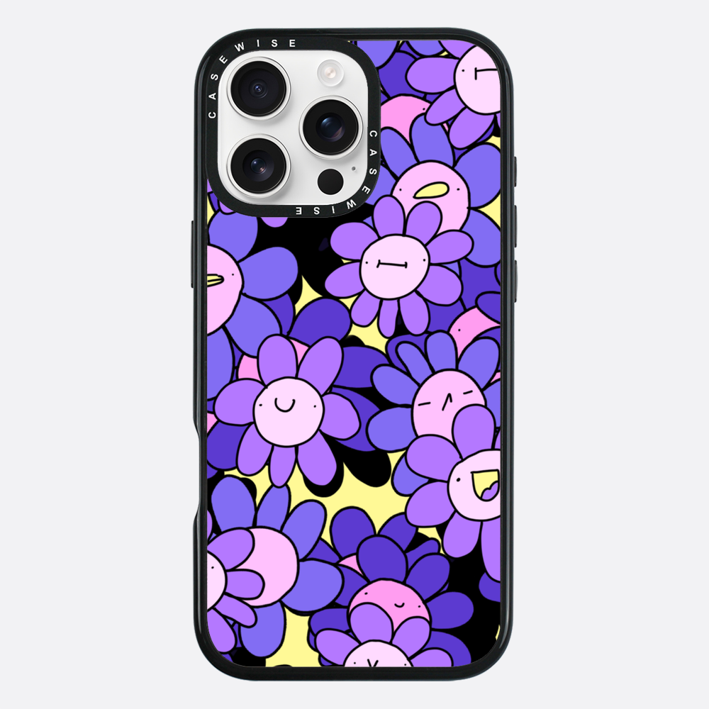 Glückliche Blumen - Hülle