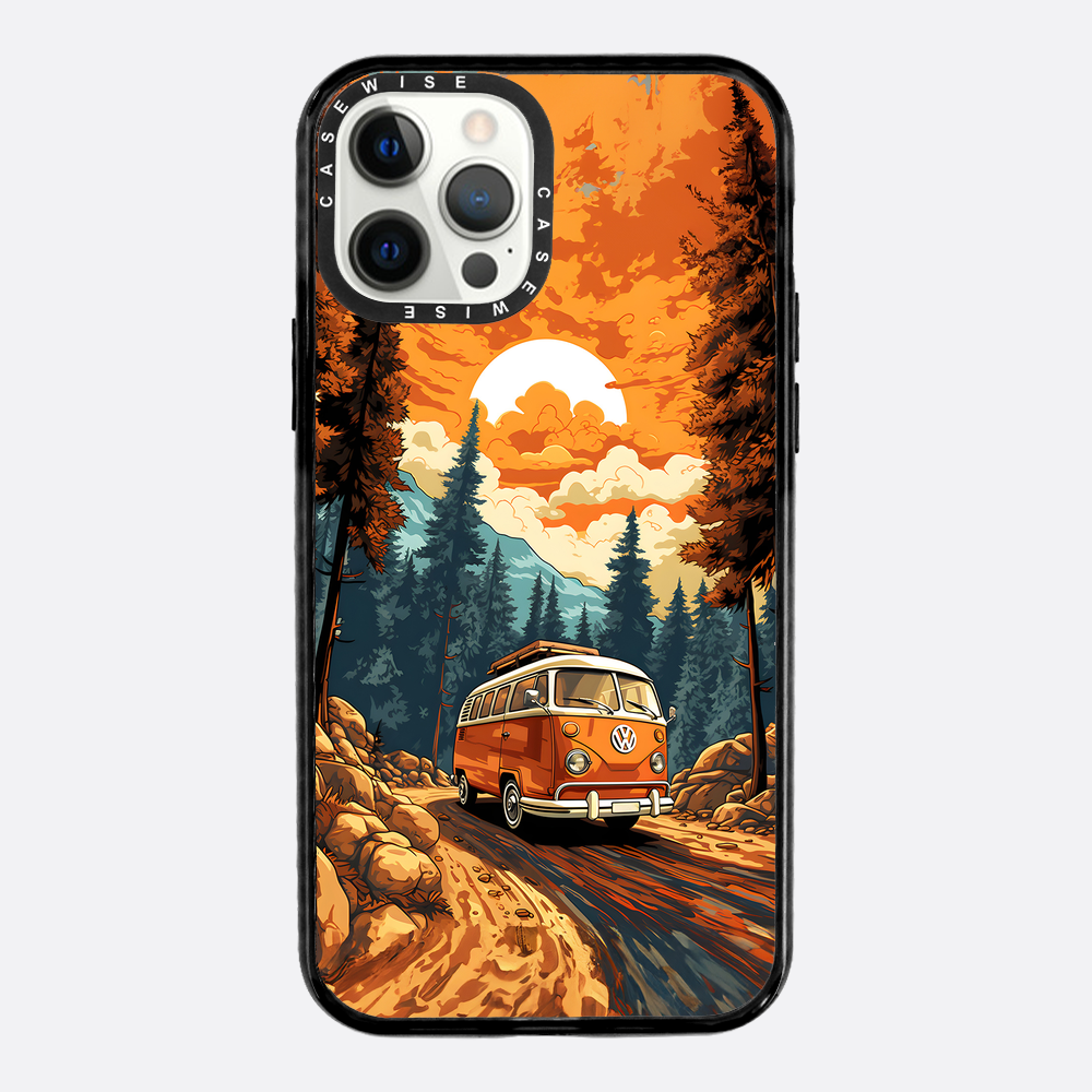 Retro VW Bus Mountain Ride - Hülle