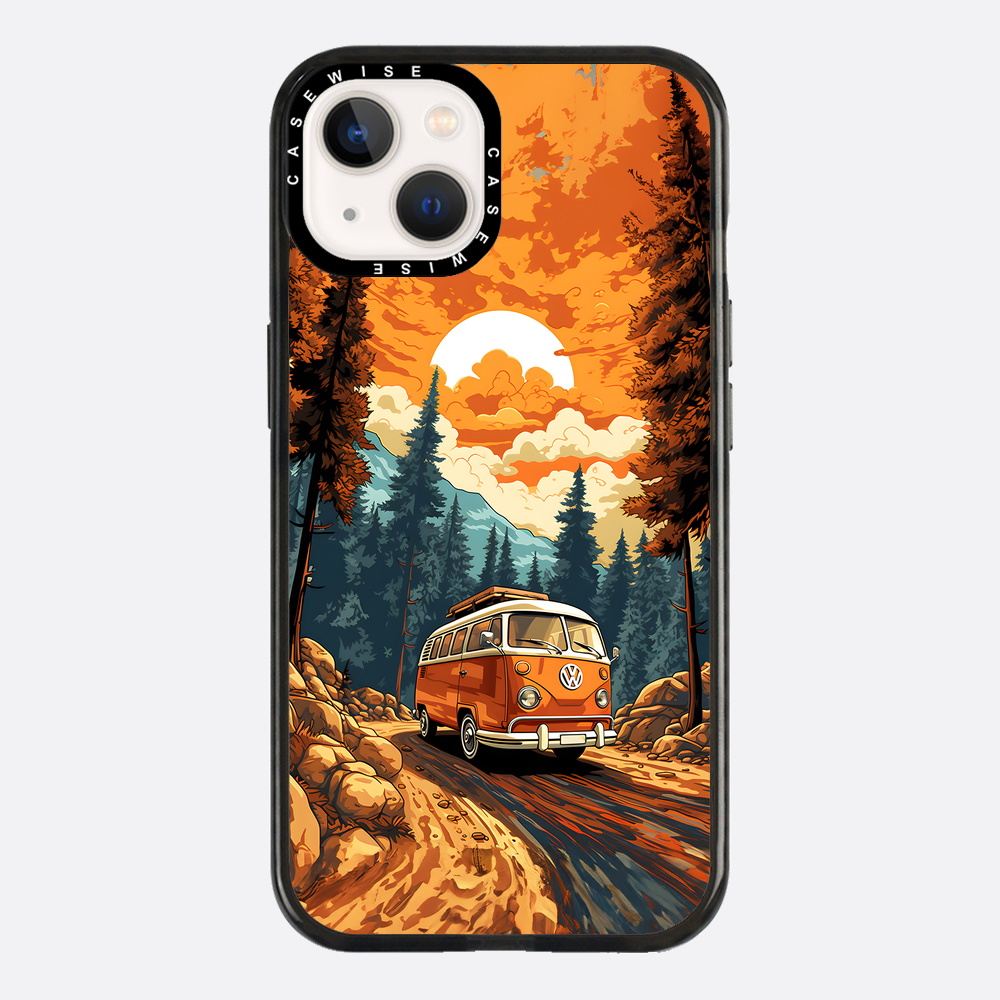 Retro VW Bus Mountain Ride - Hülle