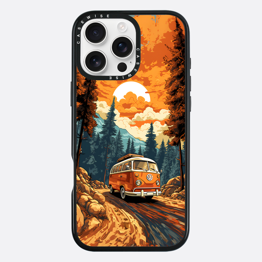 Retro VW Bus Mountain Ride - Hülle