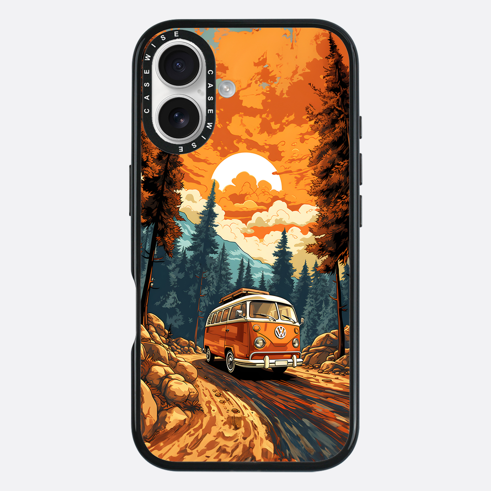 Retro VW Bus Mountain Ride - Hülle