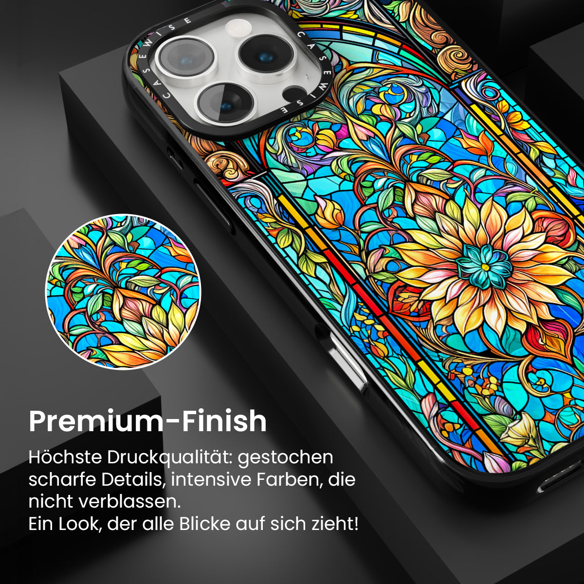 Buntglasblumen - Hülle
