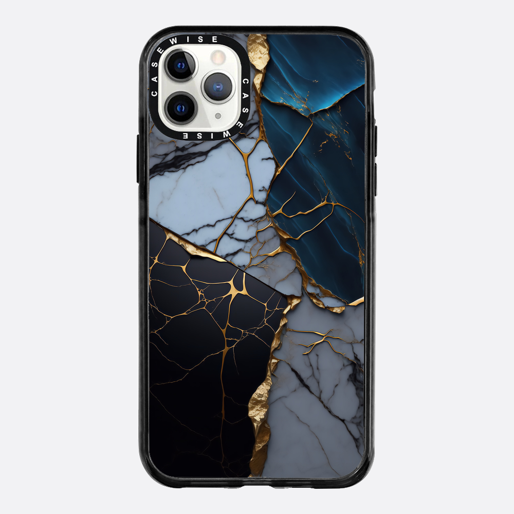Abstrakter Marmor Kintsugi - Hülle