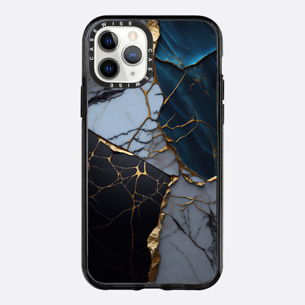 Abstrakter Marmor Kintsugi - Hülle