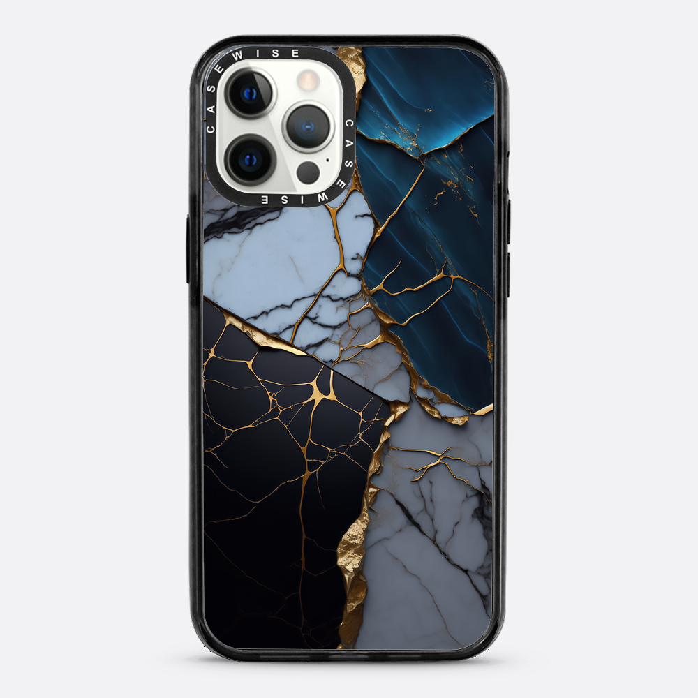 Abstrakter Marmor Kintsugi - Hülle