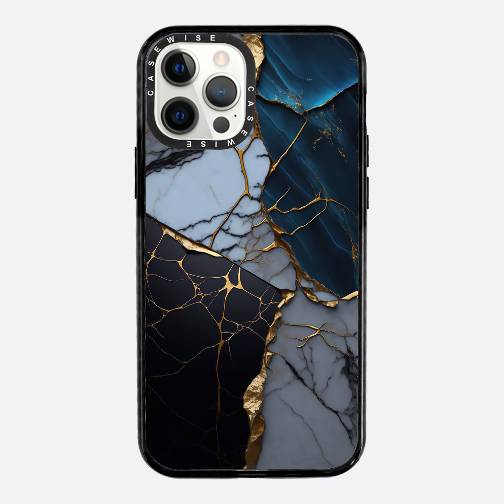 Abstrakter Marmor Kintsugi - Hülle