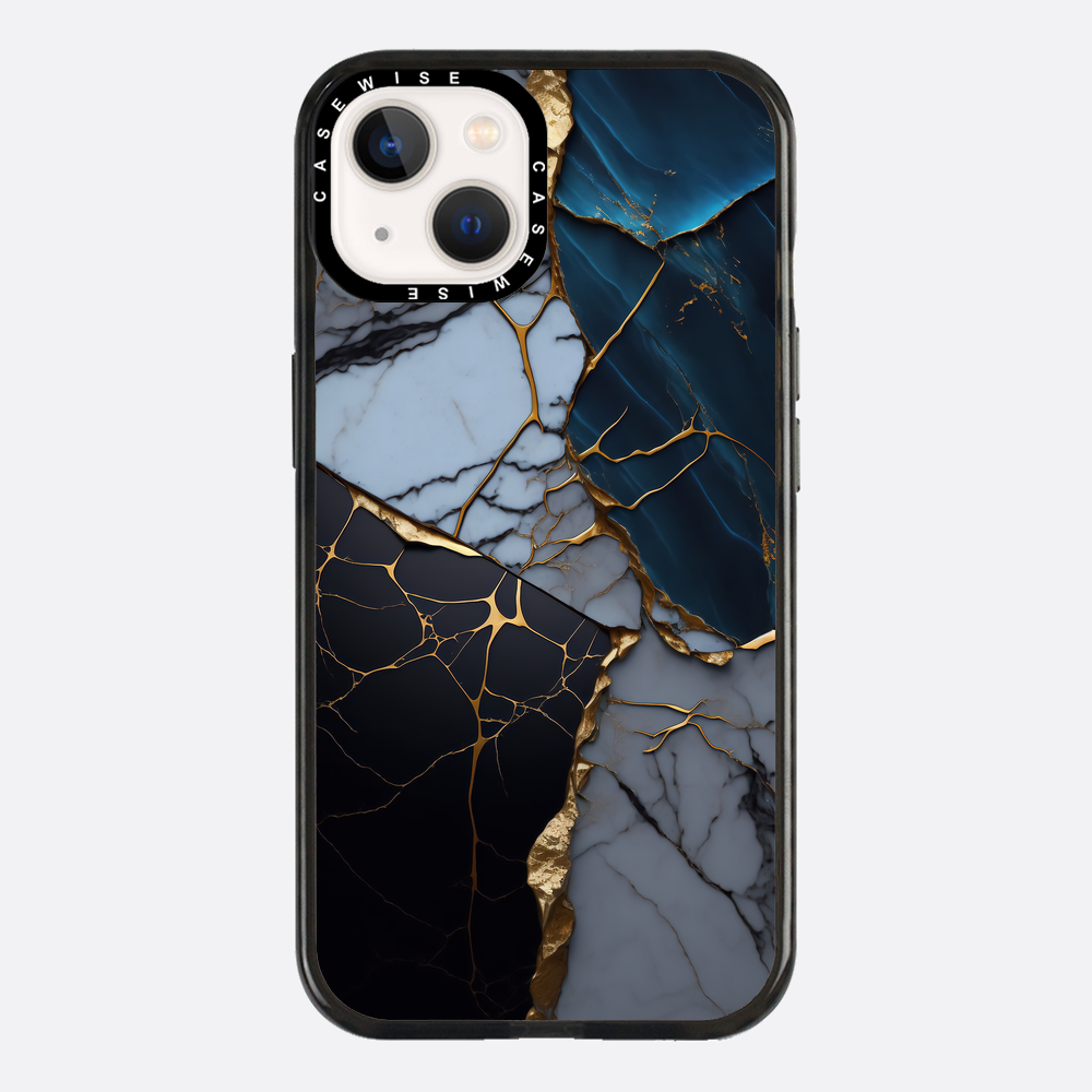 Abstrakter Marmor Kintsugi - Hülle