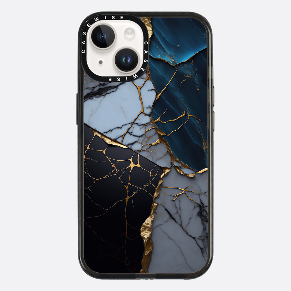 Abstrakter Marmor Kintsugi - Hülle