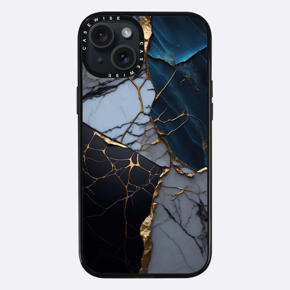 Abstrakter Marmor Kintsugi - Hülle