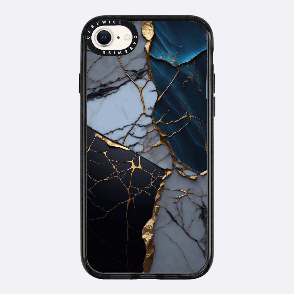 Abstrakter Marmor Kintsugi - Hülle