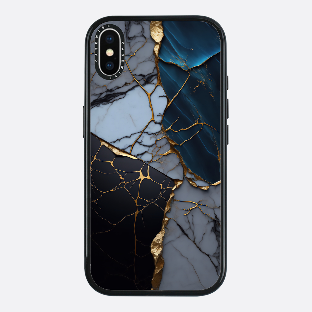 Abstrakter Marmor Kintsugi - Hülle