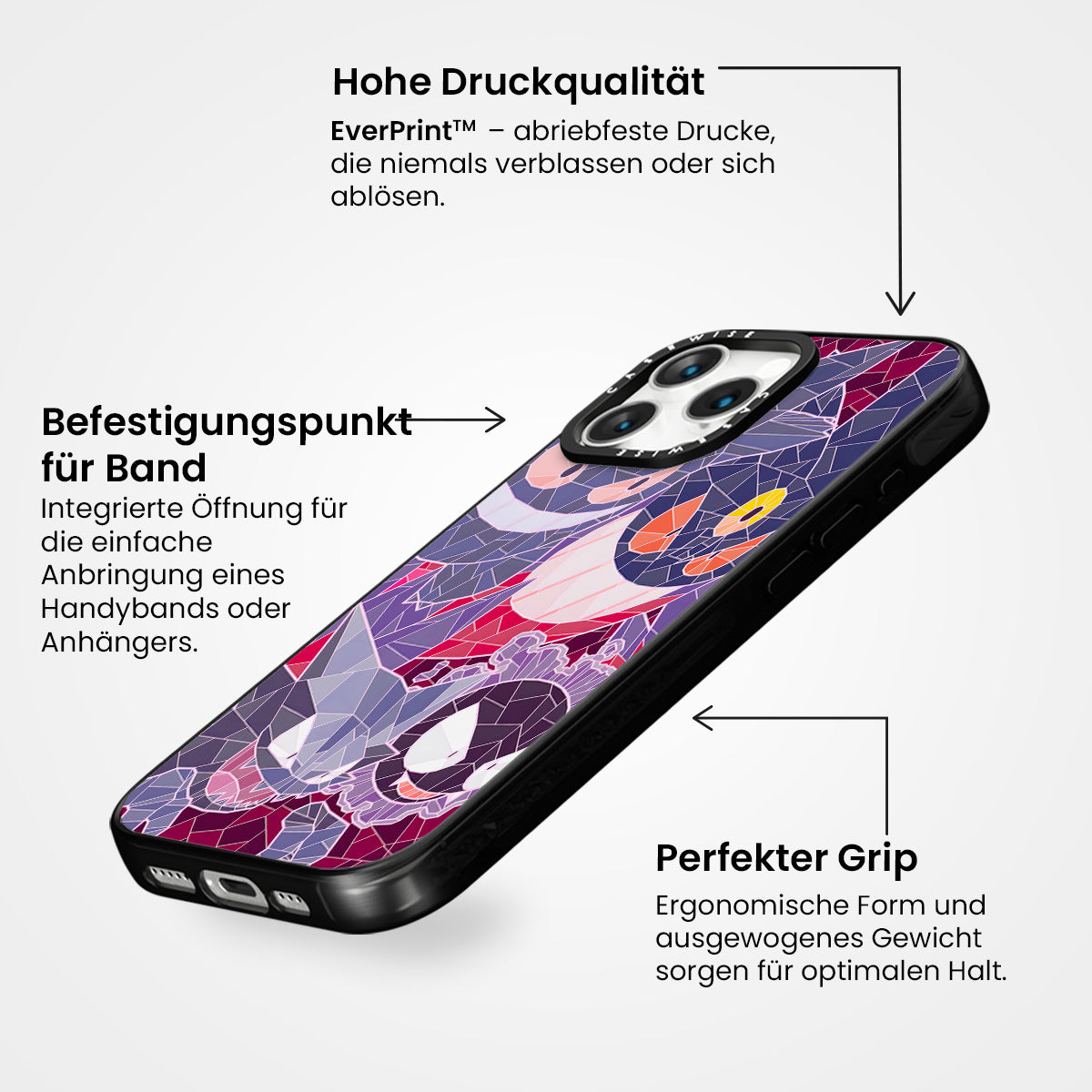 Gengar, Hauntter, Mismagius I Gastly Mozaika - Hülle