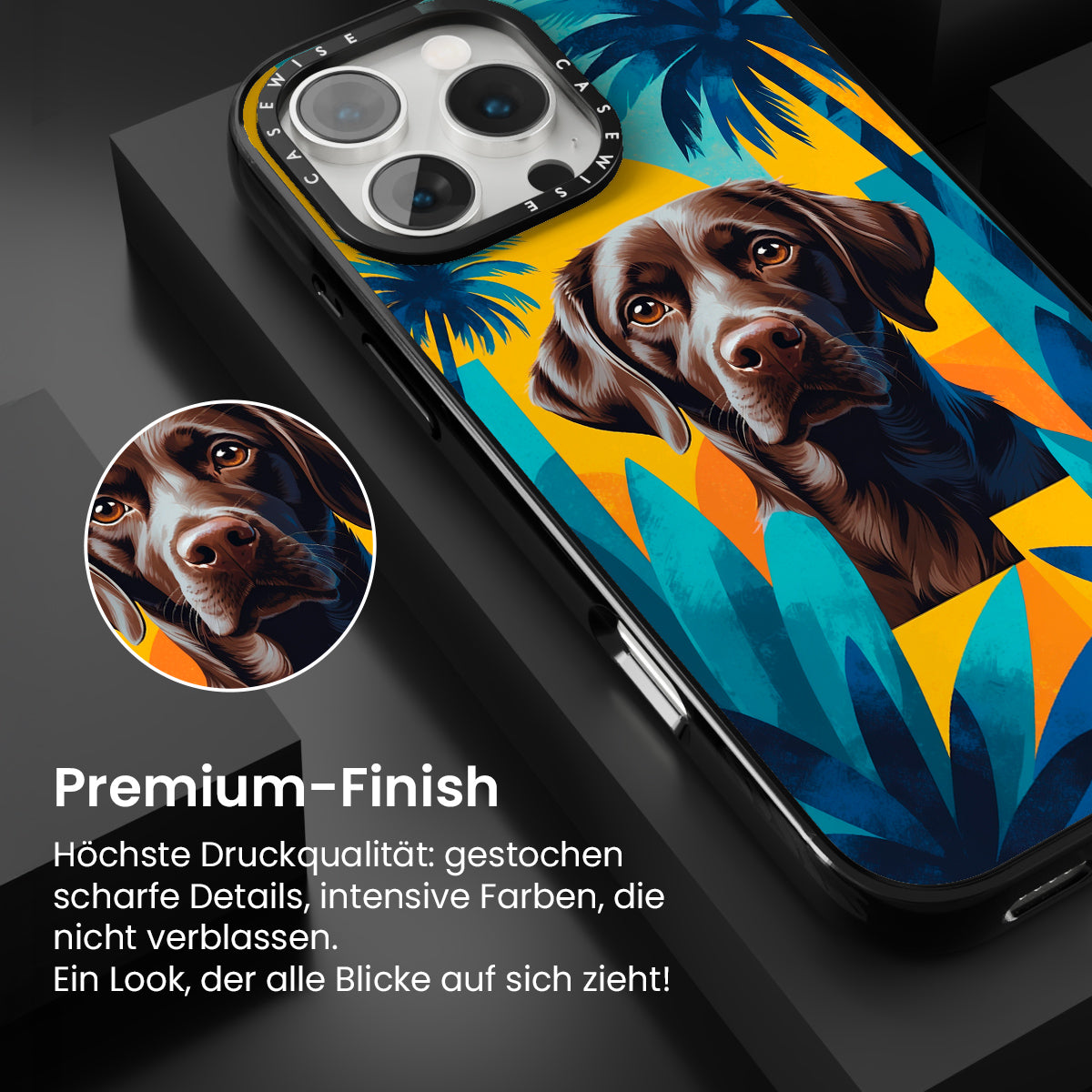 Netter abstrakter Hund - Hülle