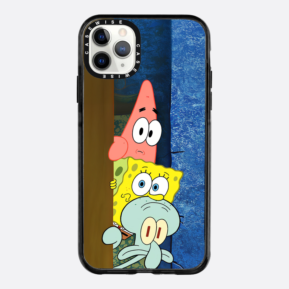 Überrascht um die Ecke SpongeBob - Hülle