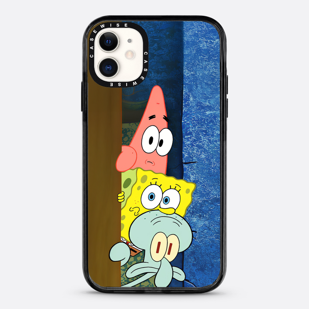 Überrascht um die Ecke SpongeBob - Hülle