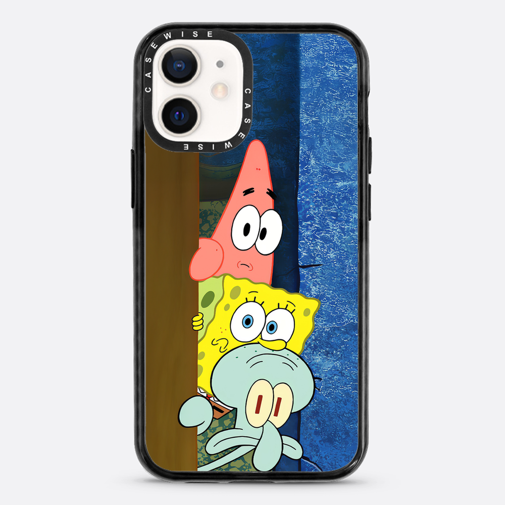 Überrascht um die Ecke SpongeBob - Hülle
