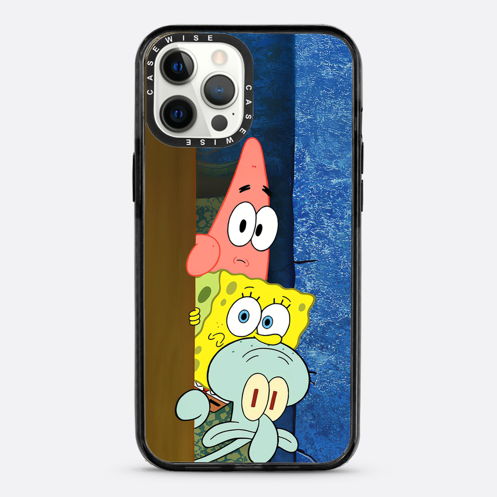 Überrascht um die Ecke SpongeBob - Hülle