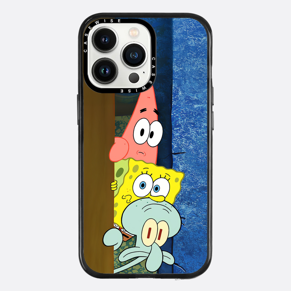 Überrascht um die Ecke SpongeBob - Hülle
