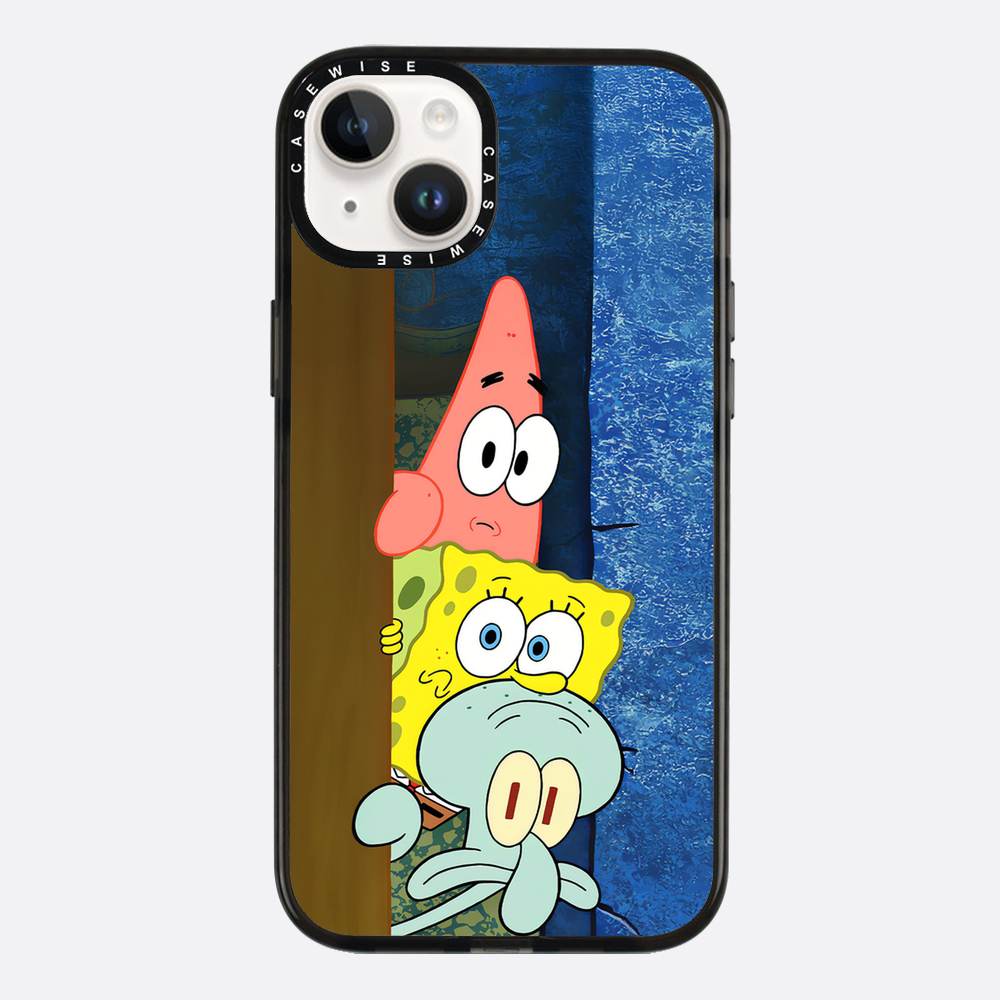 Überrascht um die Ecke SpongeBob - Hülle