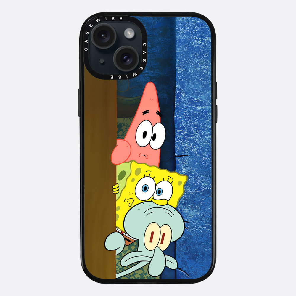 Überrascht um die Ecke SpongeBob - Hülle