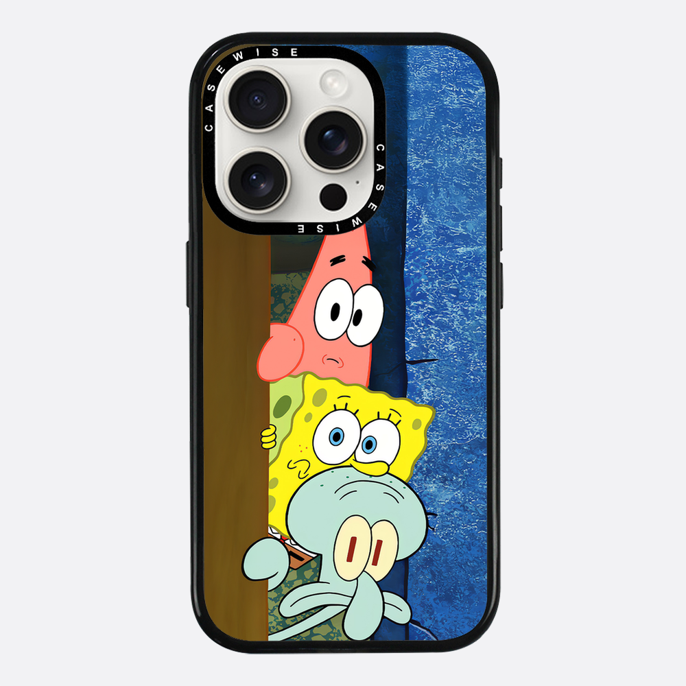 Überrascht um die Ecke SpongeBob - Hülle