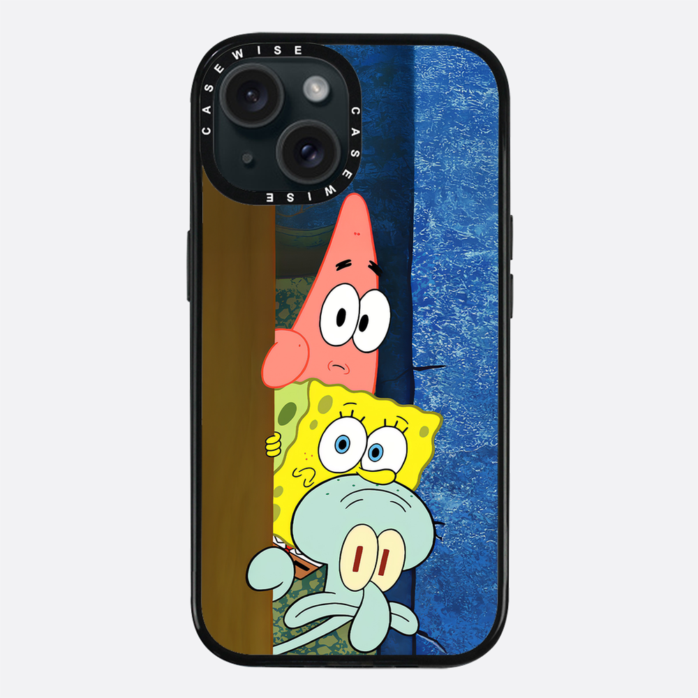 Überrascht um die Ecke SpongeBob - Hülle