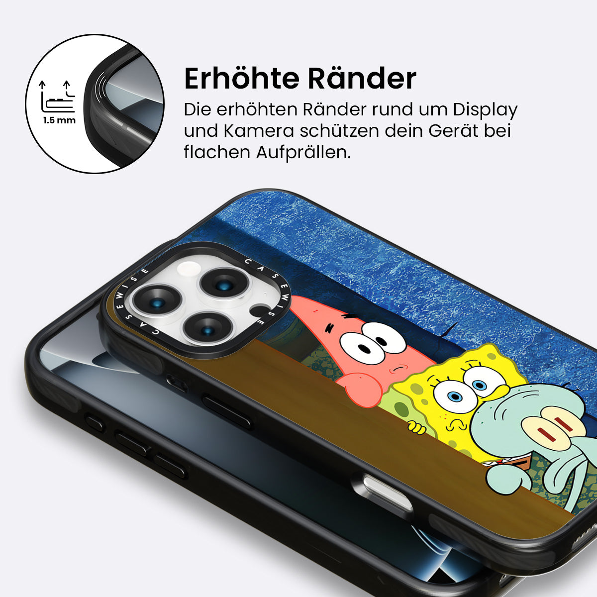 Überrascht um die Ecke SpongeBob - Hülle