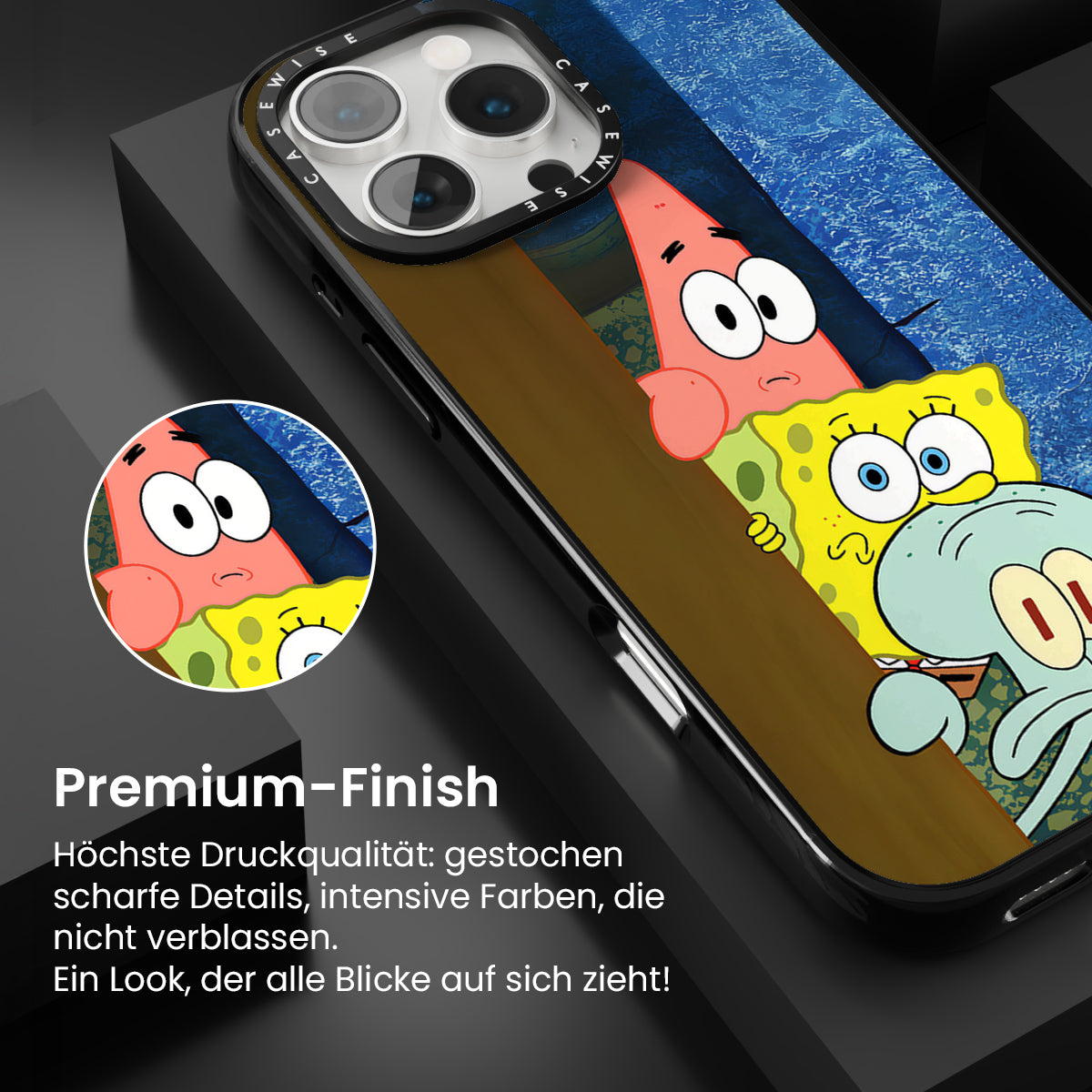 Überrascht um die Ecke SpongeBob - Hülle