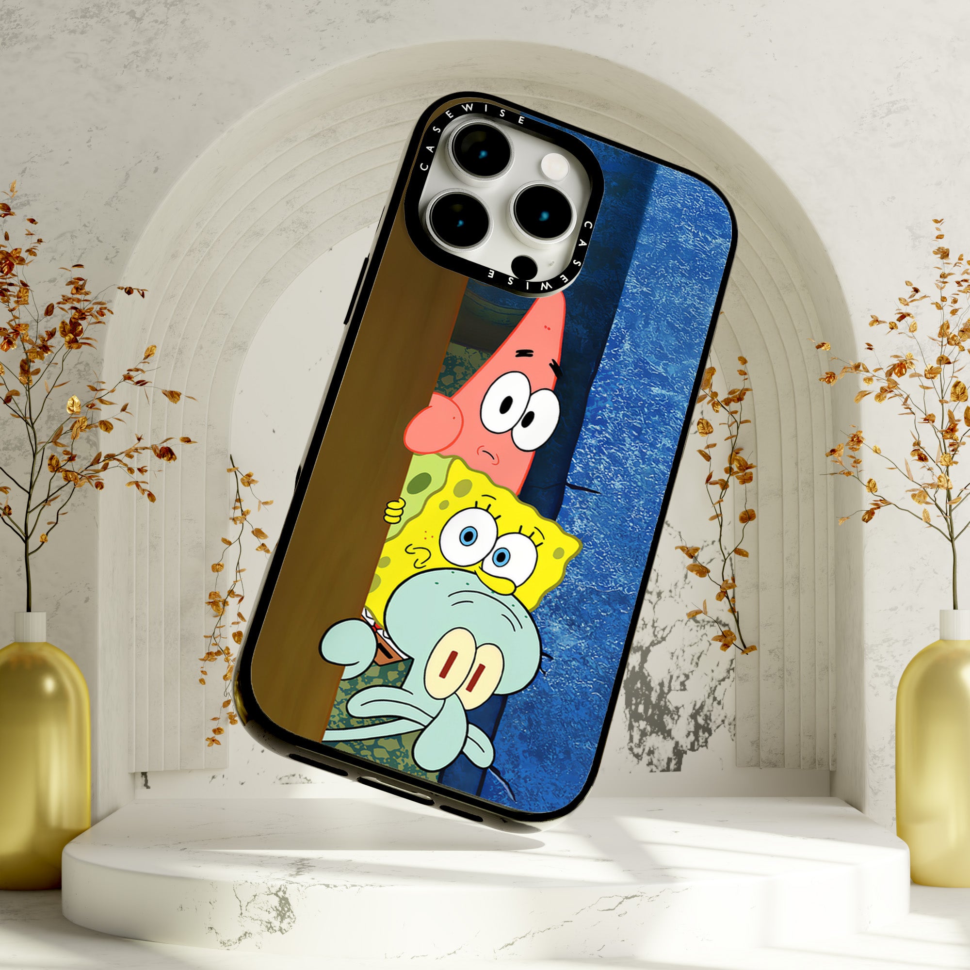 Überrascht um die Ecke SpongeBob - Hülle