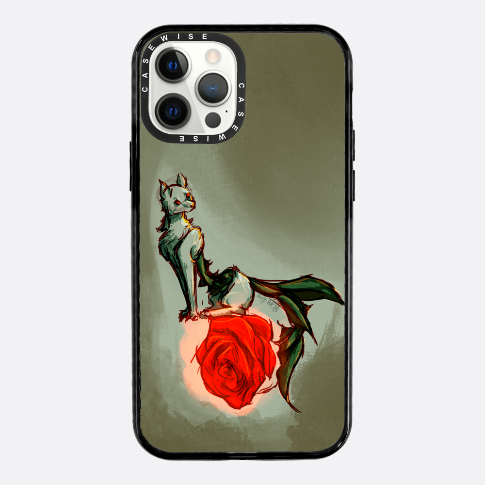 Neugierige Rose (leuchtend) - Hülle