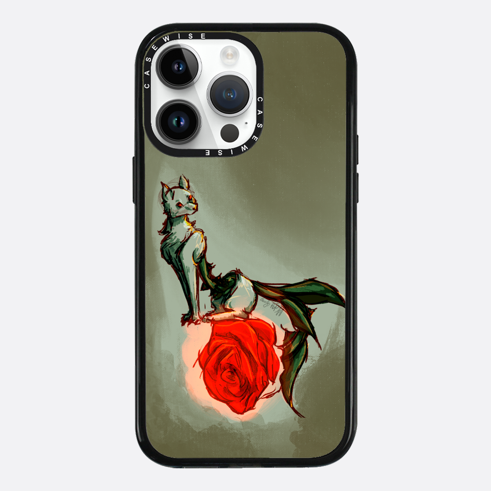 Neugierige Rose (leuchtend) - Hülle